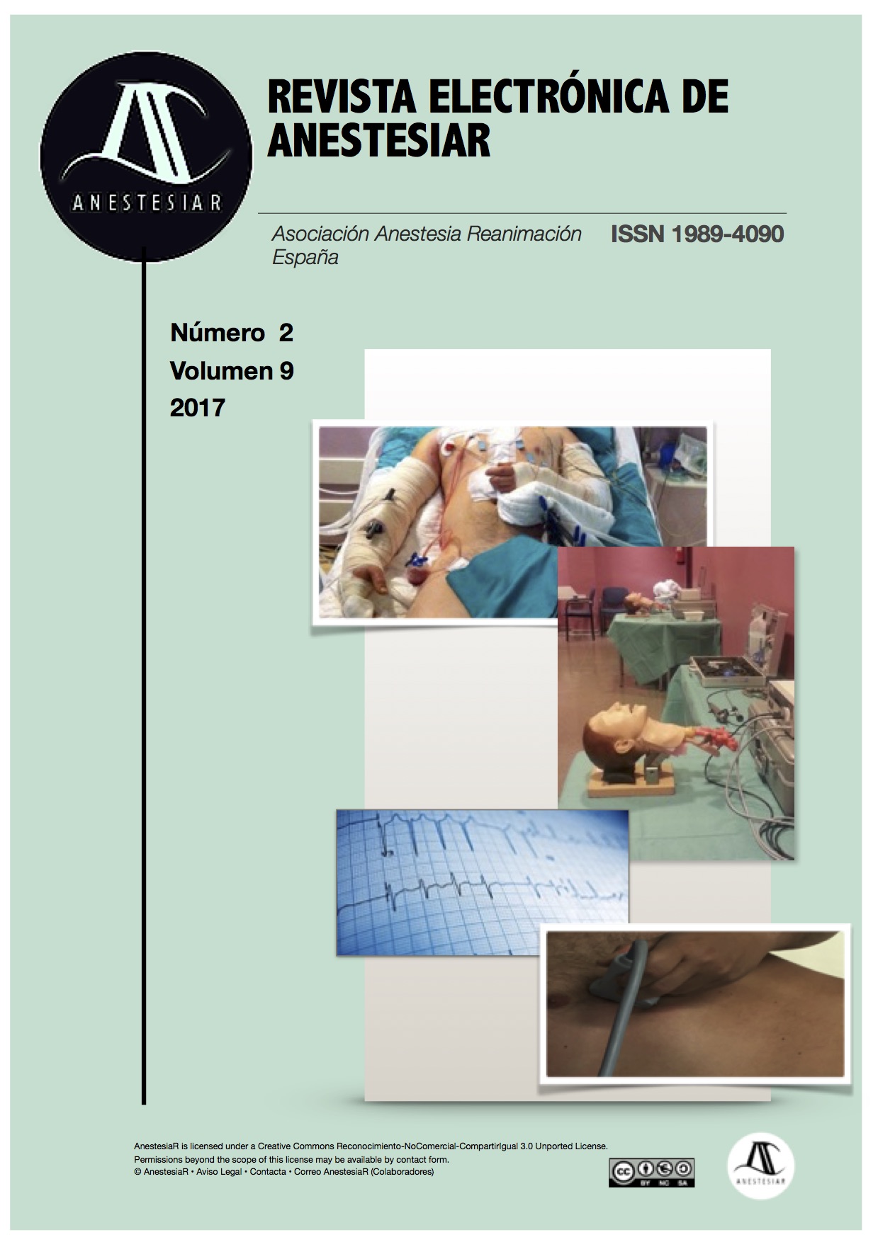 					Ver Vol. 9 Núm. 2 (2017): Revista Electrónica de AnestesiaR
				