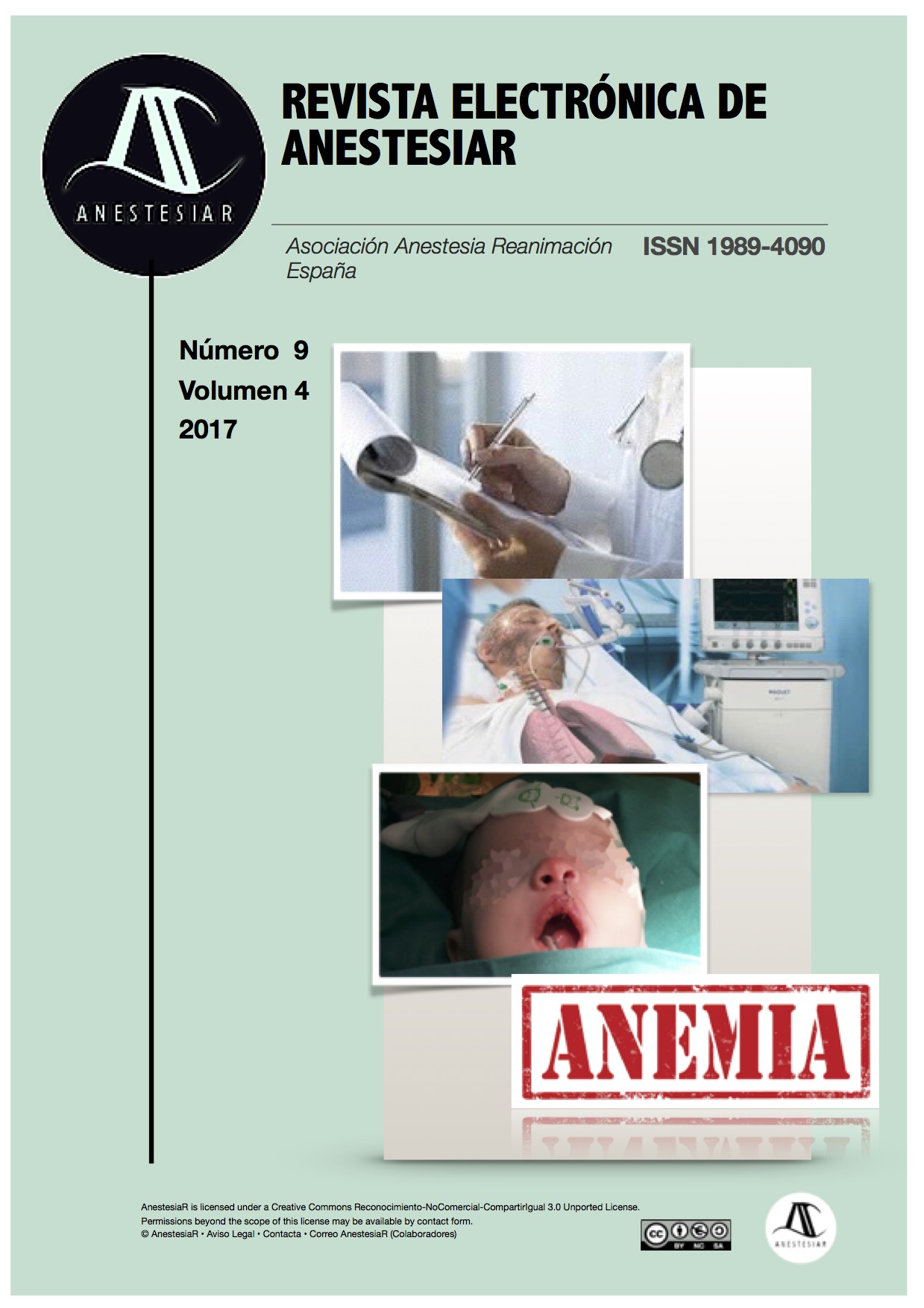 					Ver Vol. 9 Núm. 4 (2017): Revista Electrónica de AnestesiaR
				