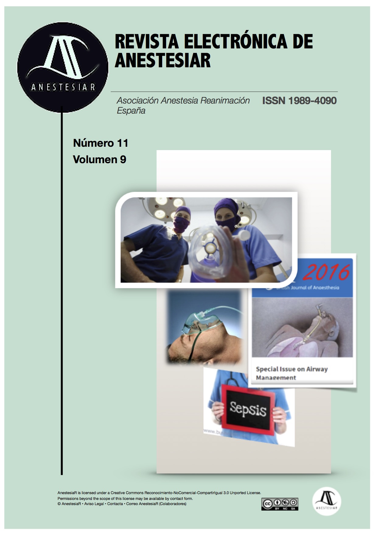 					Ver Vol. 9 Núm. 11 (2017): Revista Electrónica de AnestesiaR
				